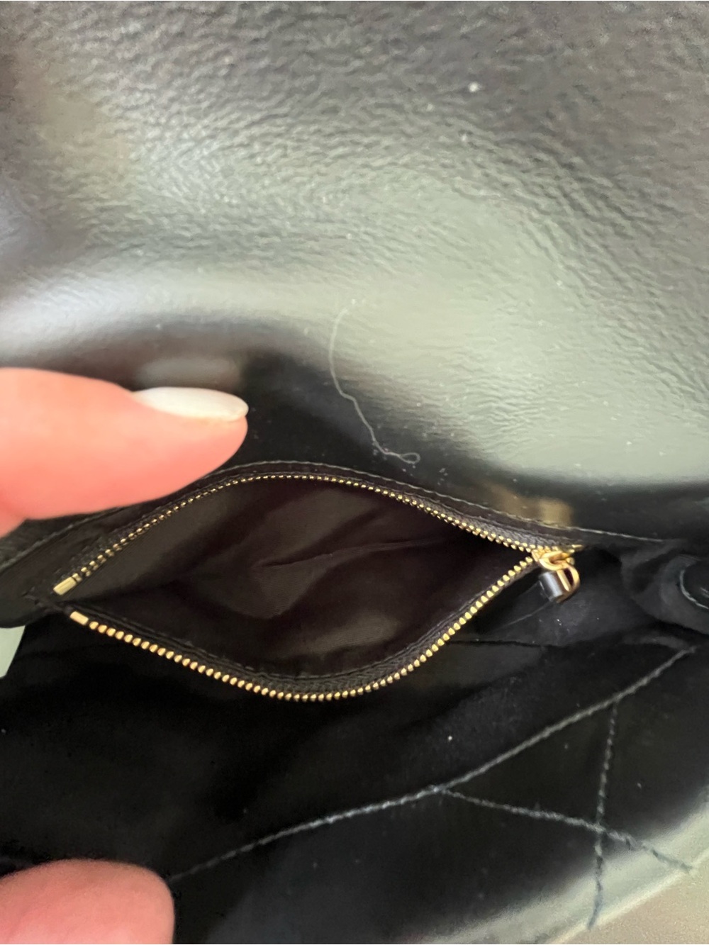 Tory Burch Black Quilted Leather Top-Handle Satchel with Gold Hardware - Picture 14 of 14